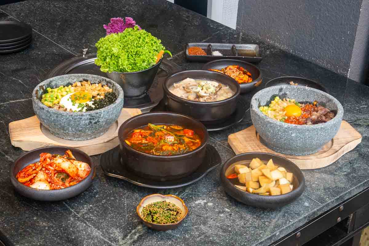 hanjip korean grill house - lunch sets overview