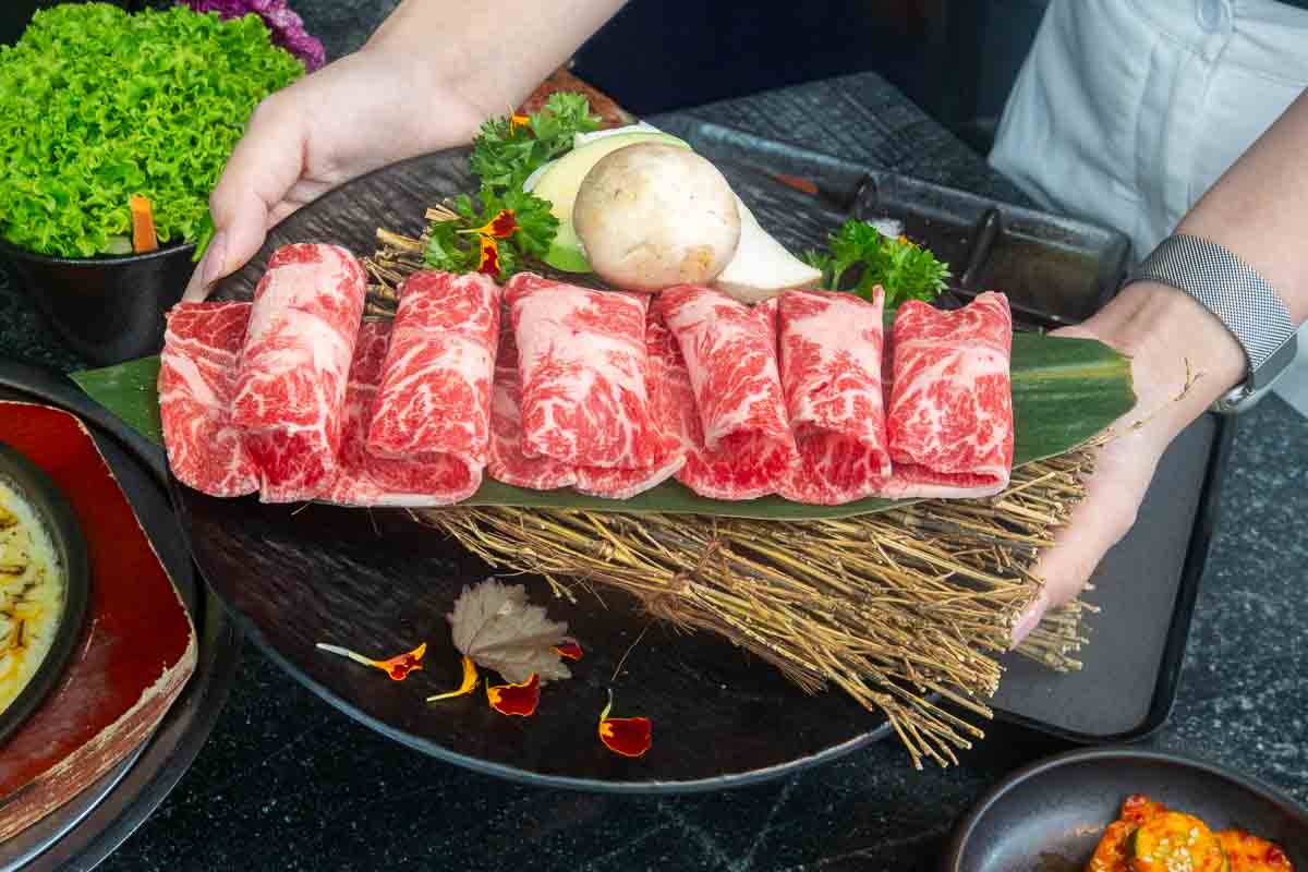 hanjip korean grill house - wagyu oyster blade platter