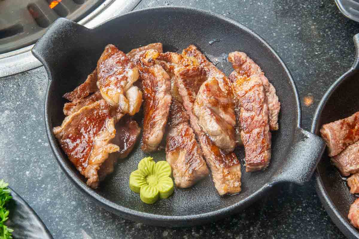 hanjip korean grill house - Japanese Wagyu Ribeye