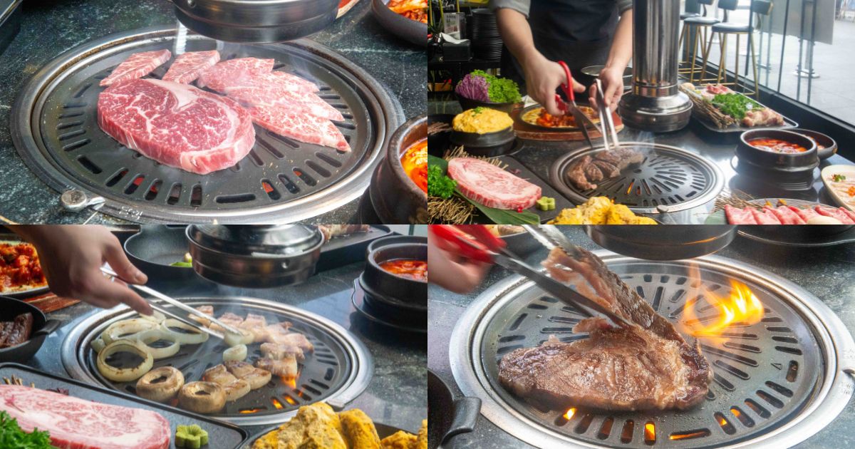 hanjip korean grill house - bbq service