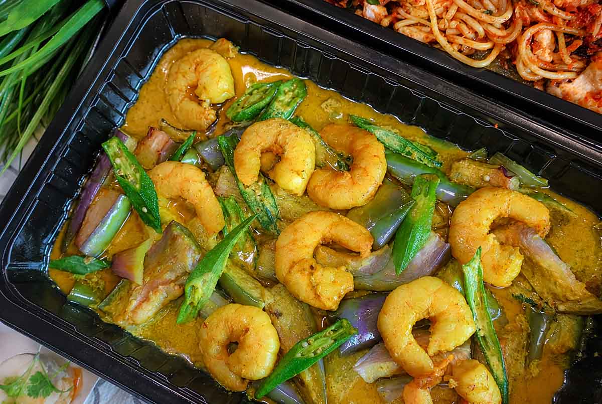 best catering - udang lemak prawns