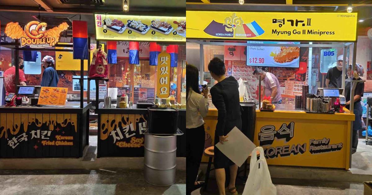 junction 8 food court - korean stalls