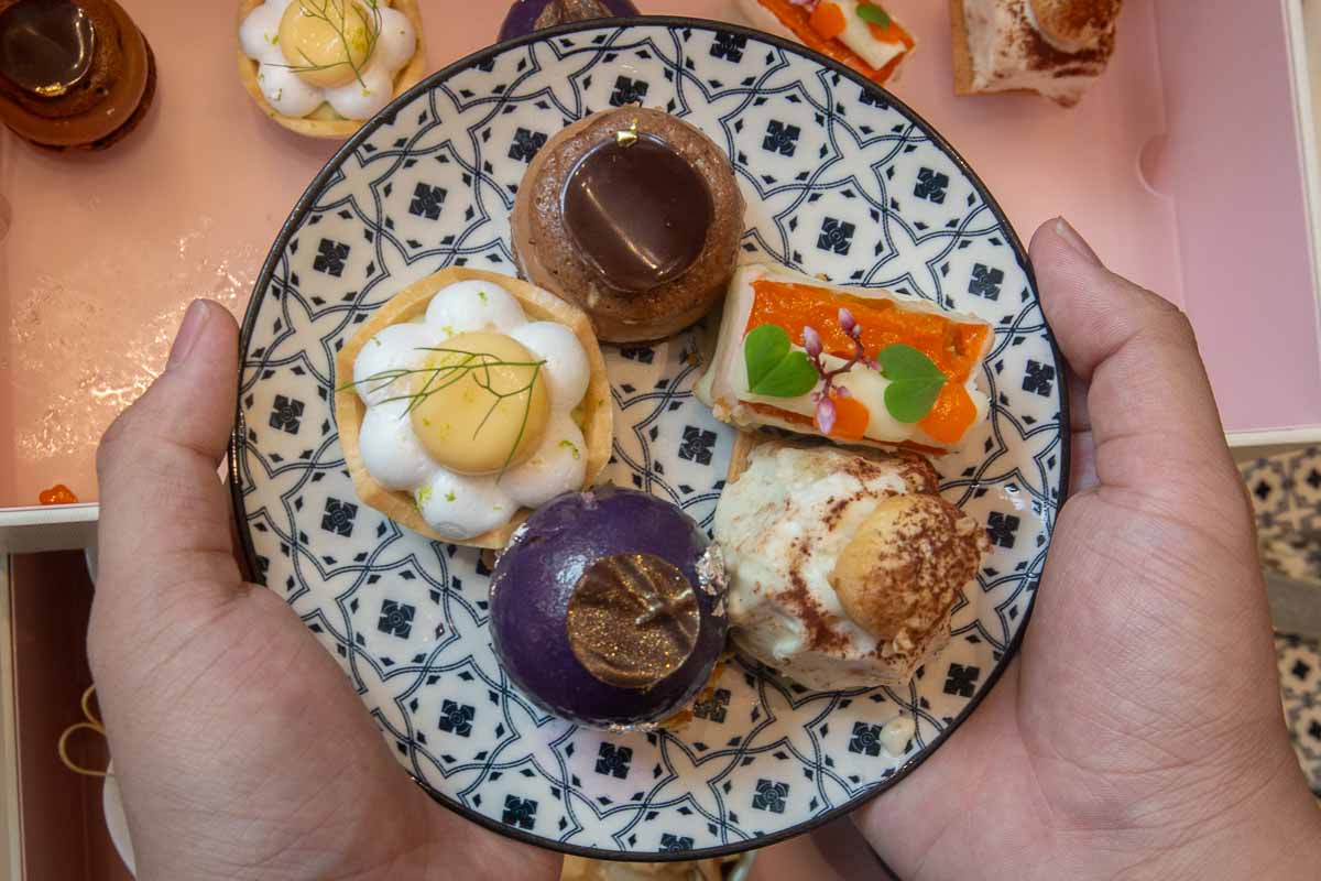 mindful moments afternoon tea - sweets