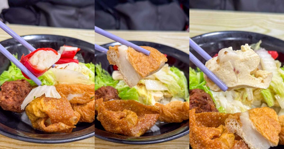 my favourite cafe - fish paste items