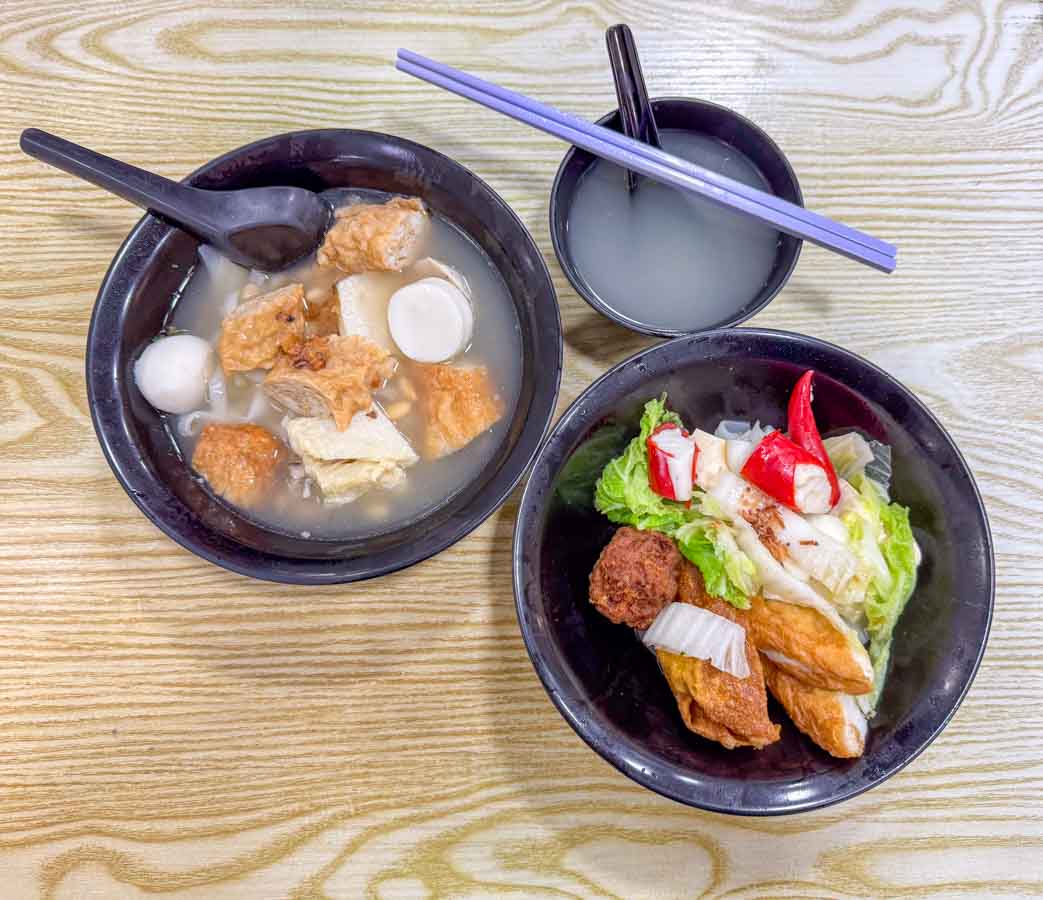 my favourite cafe - yong tau foo overview