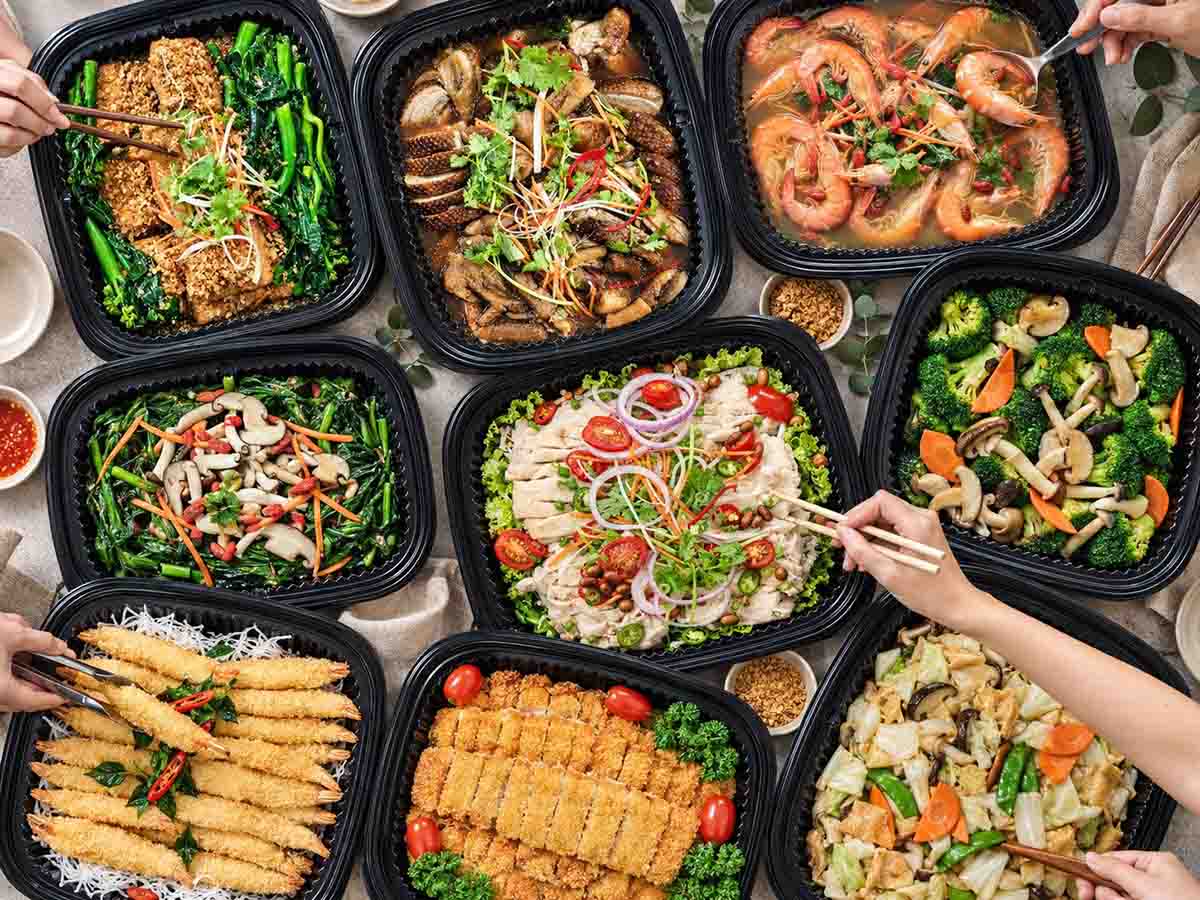 mini catering - nosh kitchen setup
