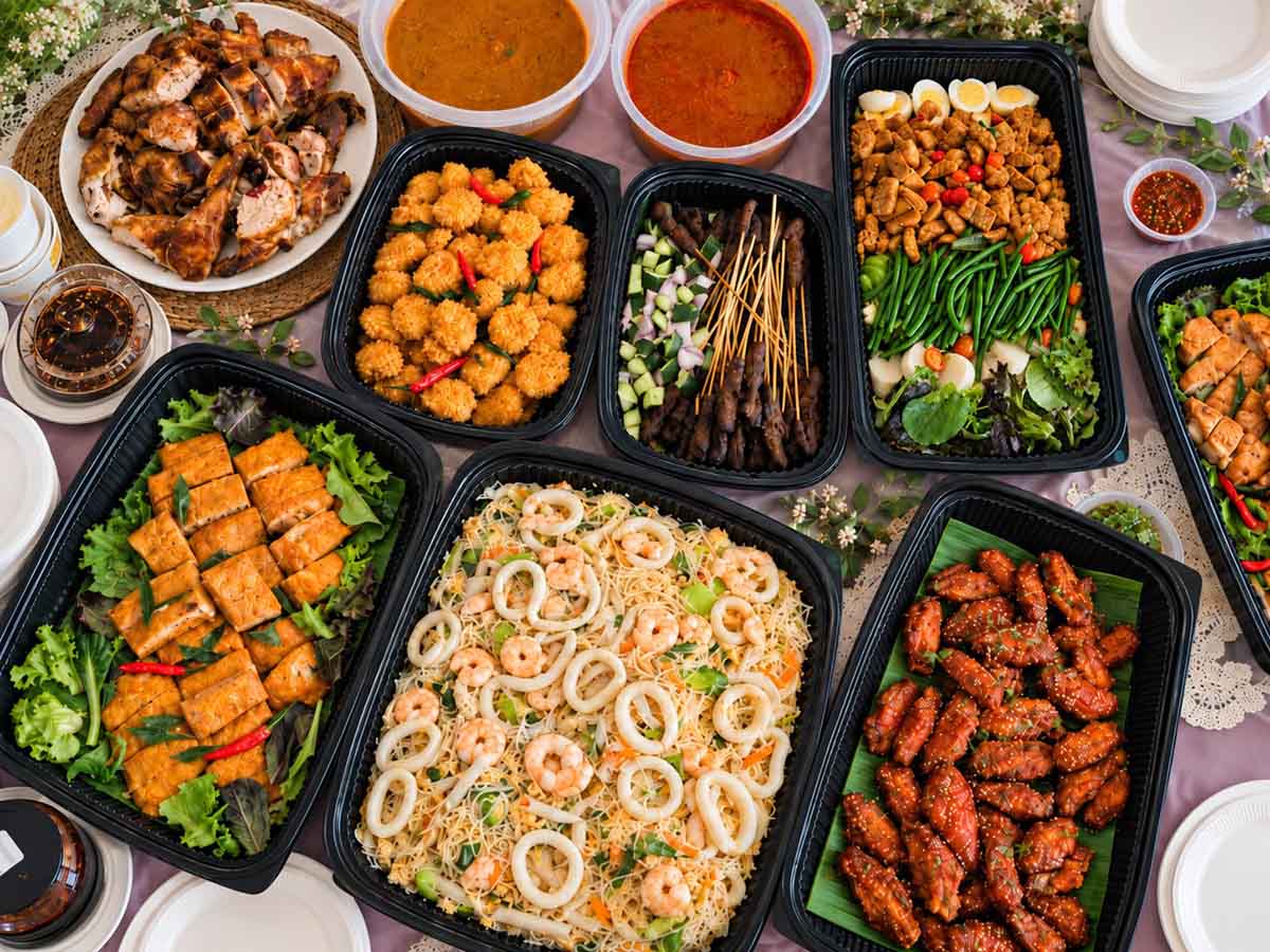 mini catering - nosh kitchen spread