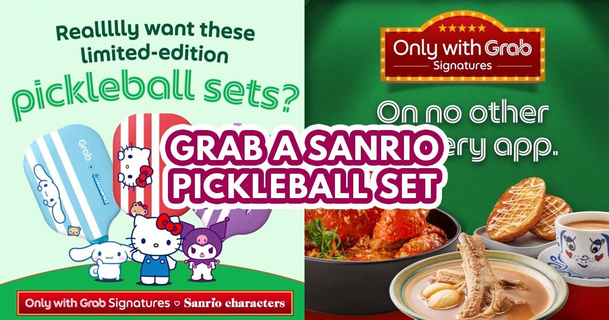 Grab Sanrio pickleball set - featured image