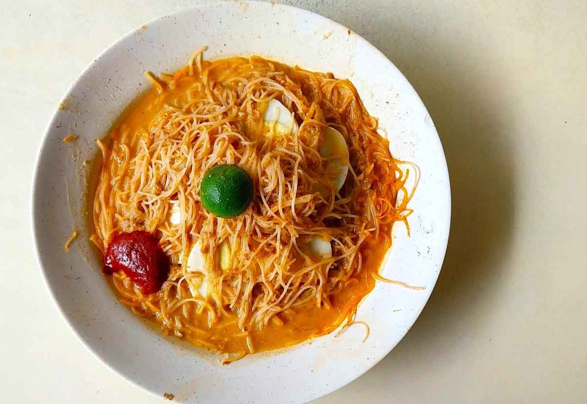 mee siam spots - kwai luck cooked food mee siam