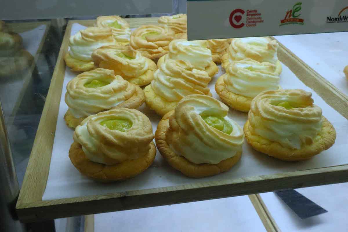ufo tart - tart closeup