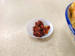 King Of Laksa - crispy chili