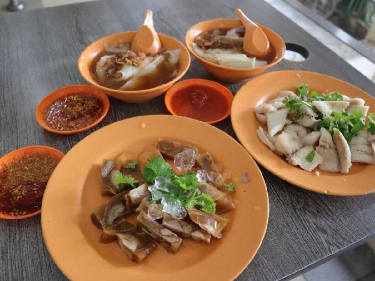 Lao Liang Pork Trotter Jelly & Shark Meat - all dishes