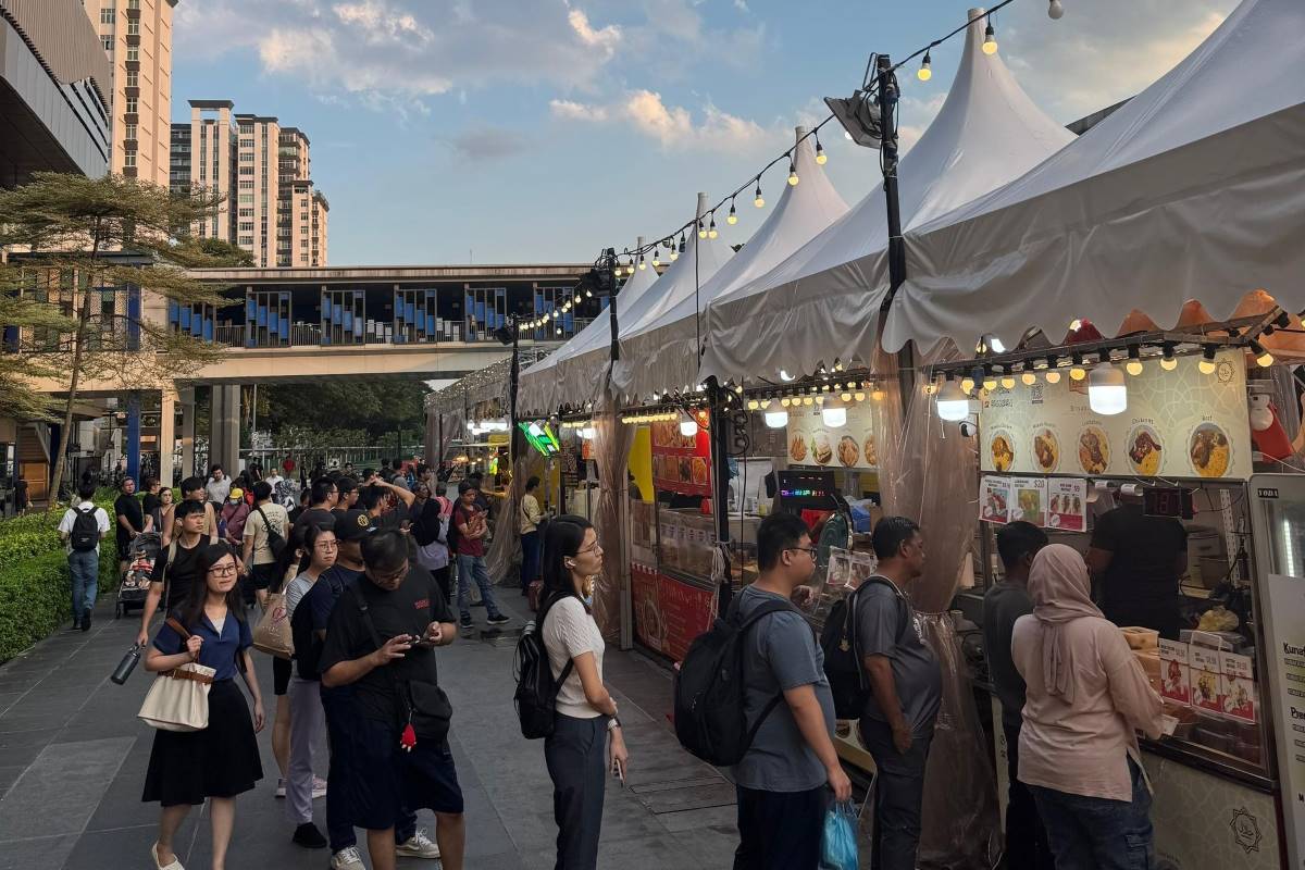 Pasar Malams in October - Hillion Mall Mid-Autumn Food Fair