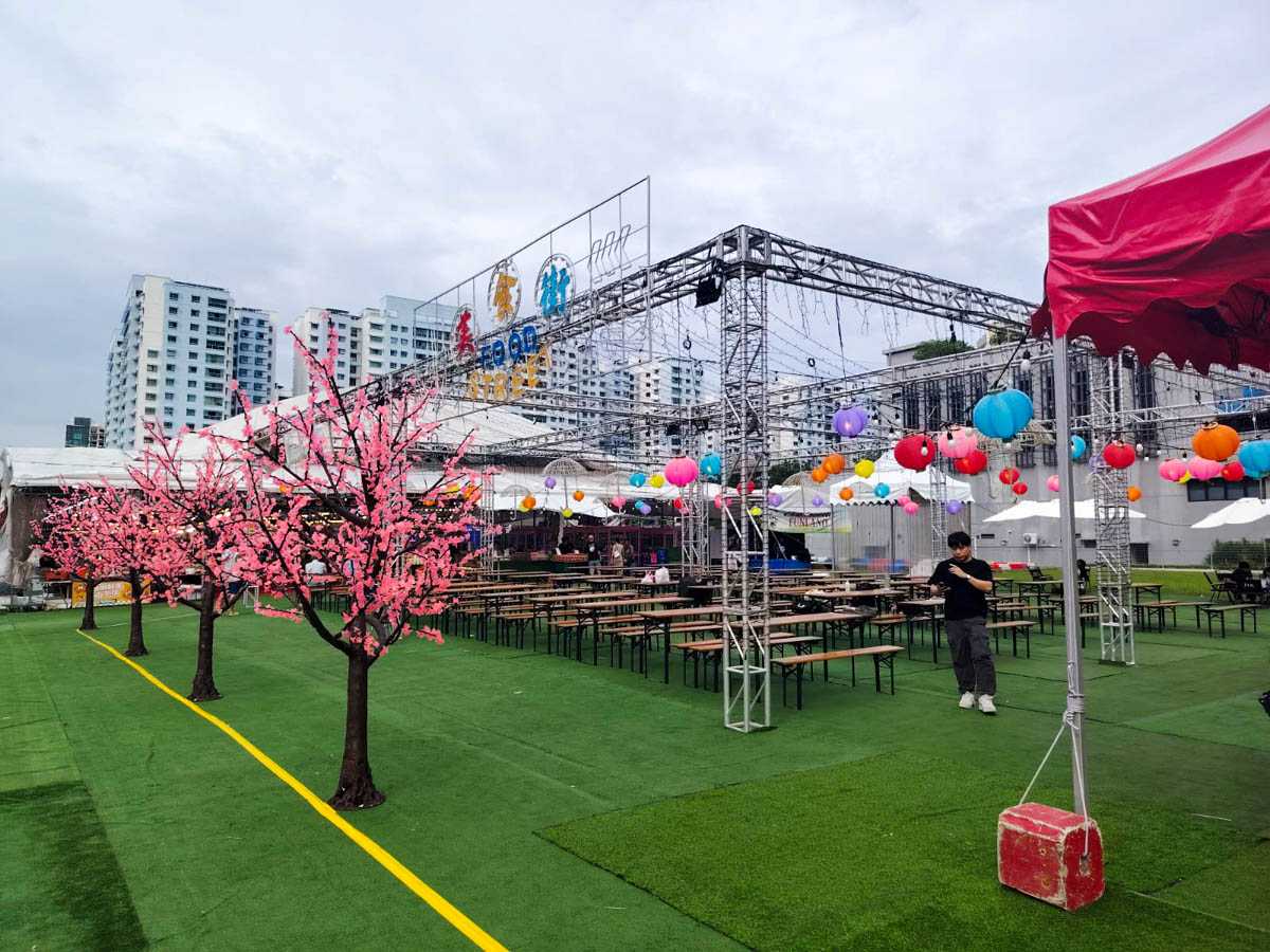 Pasar Malams in October - Punggol Central