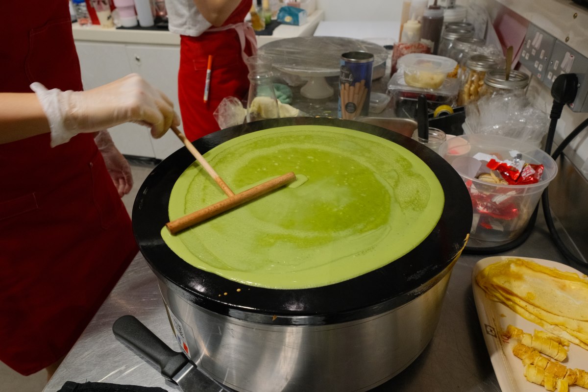 SCAPE revamp - Kremi Banana Pudding Matcha Brulee