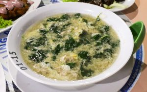 Shen Li Restaurant -wolfberry leaves soup Shen Li Restaurant -wolfberry leaves soup