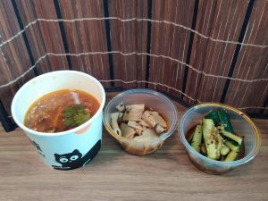 Shihlin revamp - hot & sour soup, oyster mushrooms, and smashed cucumbers Shihlin revamp - hot & sour soup, oyster mushrooms, and smashed cucumbers