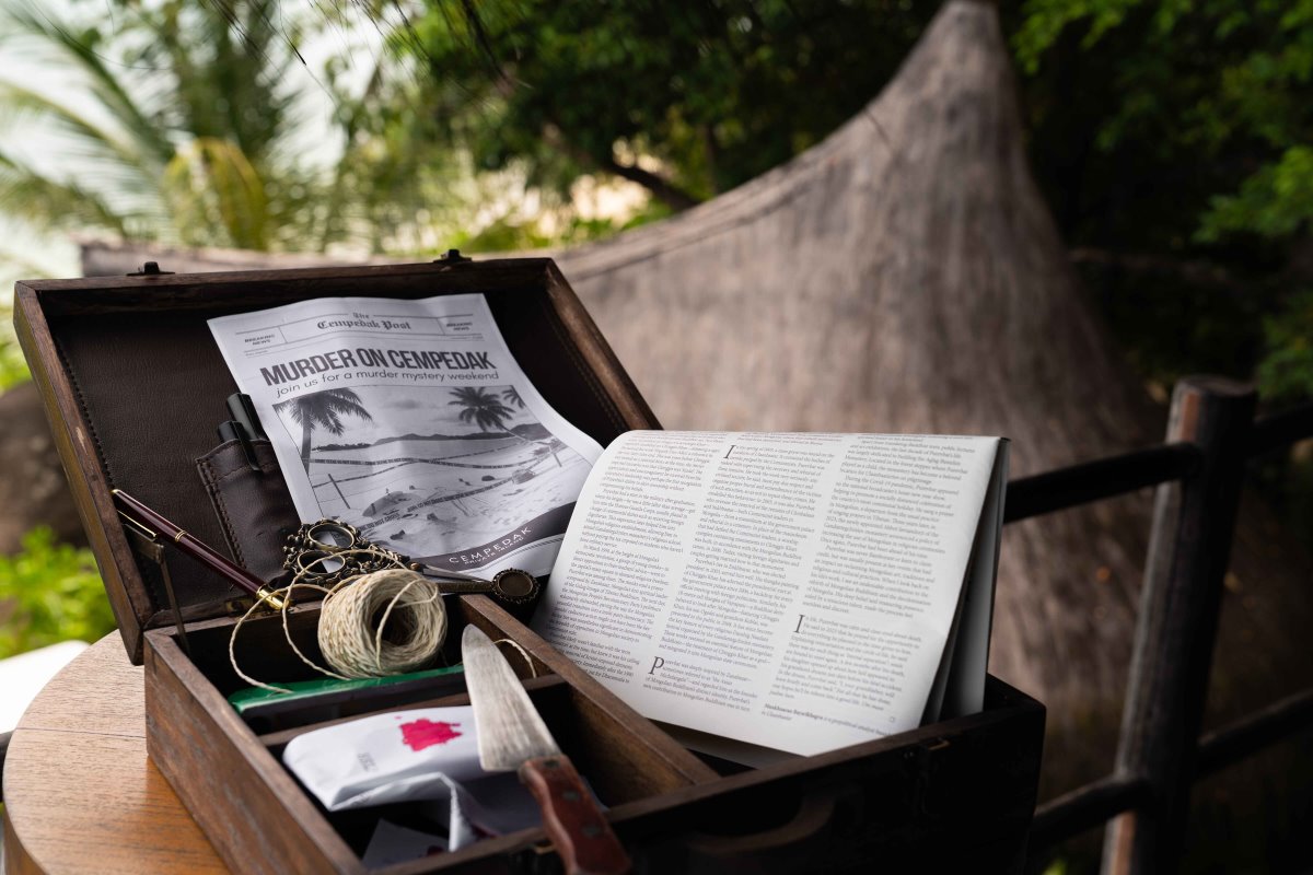 Things to do in November - Cempedak Island Murder Mystery Weekend