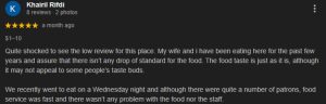 Yumen Hut closure - positive review