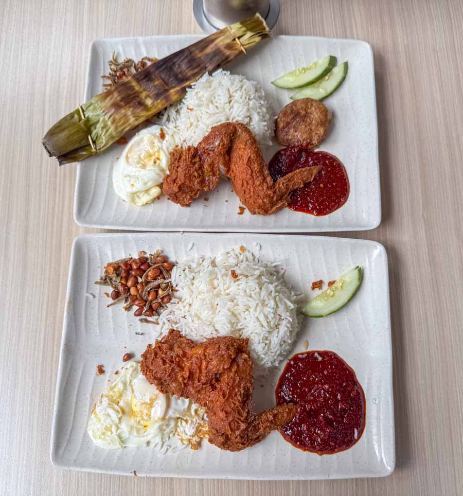 adam road food centre - selera rasa nasi lemak