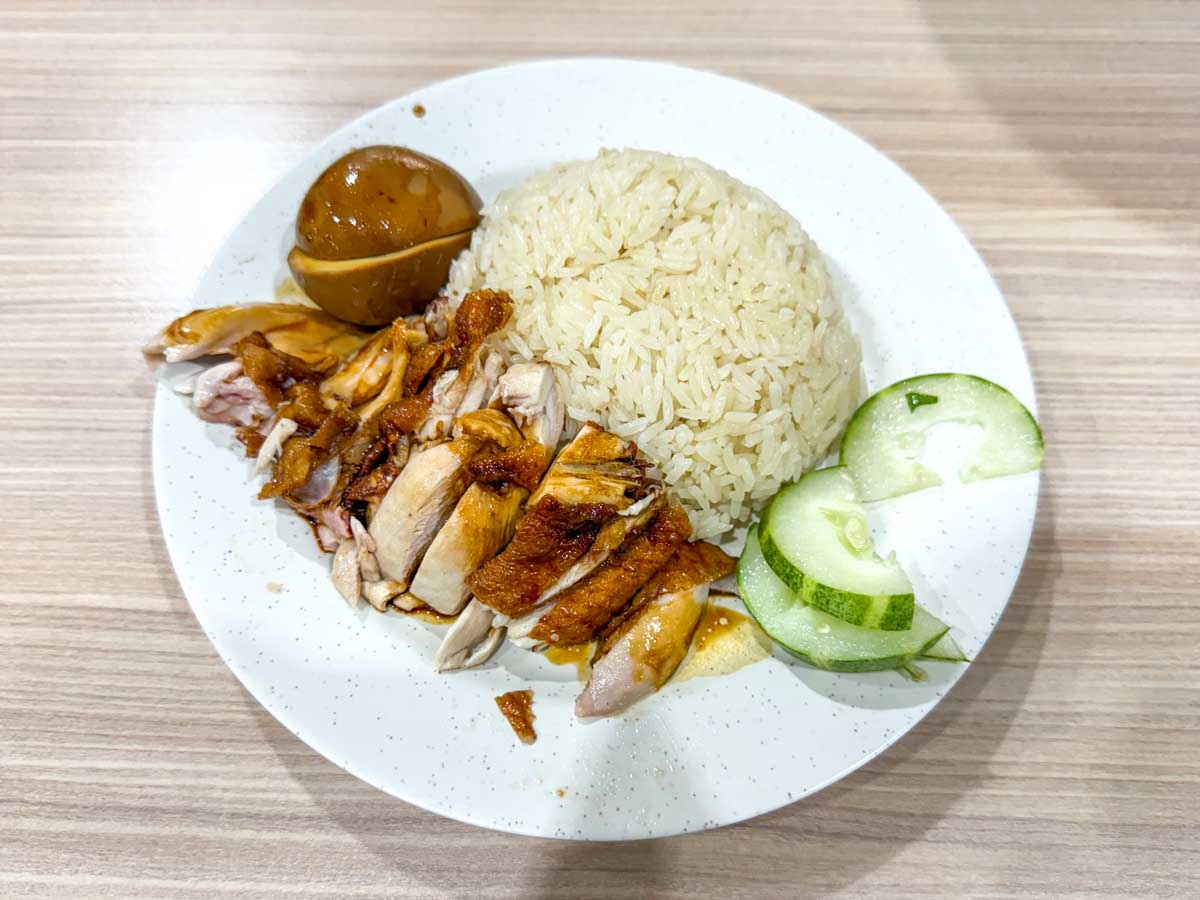 adam road food centre - hua ji chicken rice