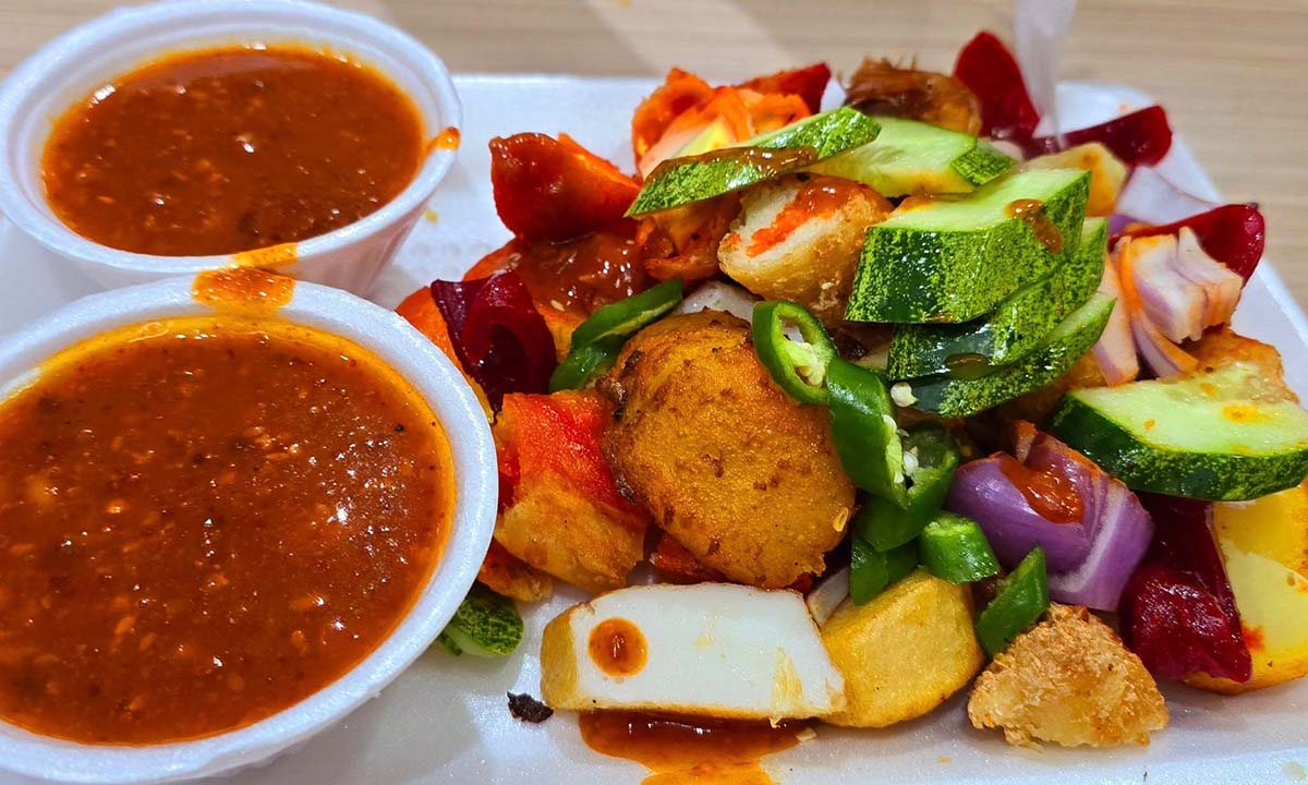 adam road food centre - adam's indian rojak