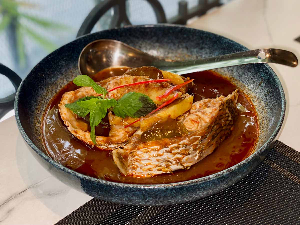 The Peranakan - Asam pedas fish