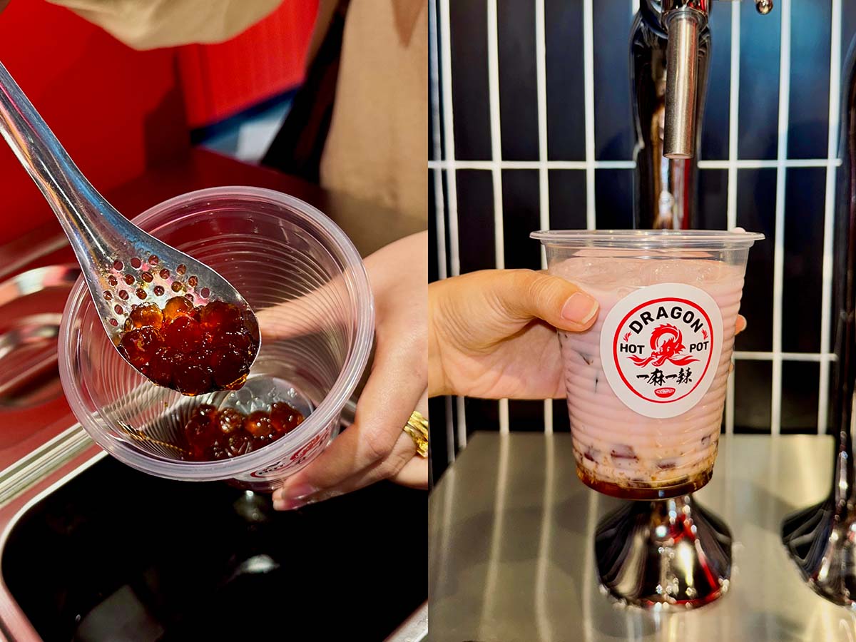 Dragon Hot Pot - Taro Milk Tea