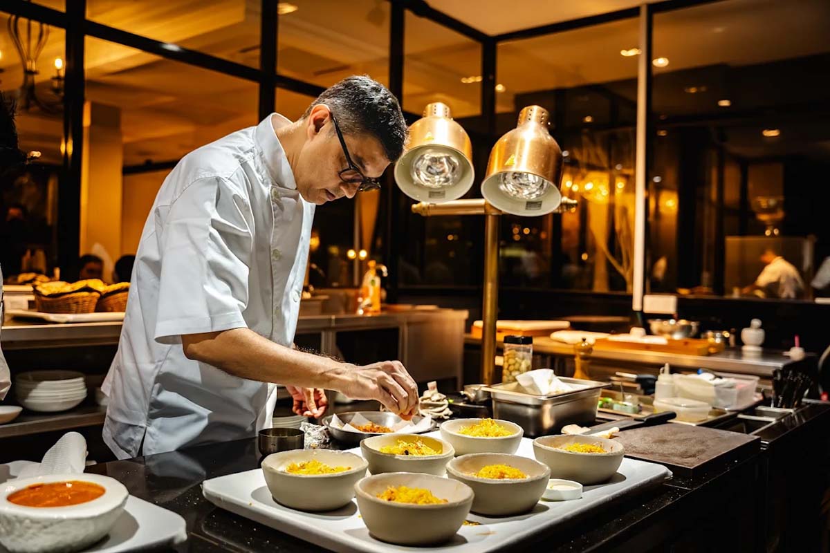 FLOUR Restaurant - Chef Yogi