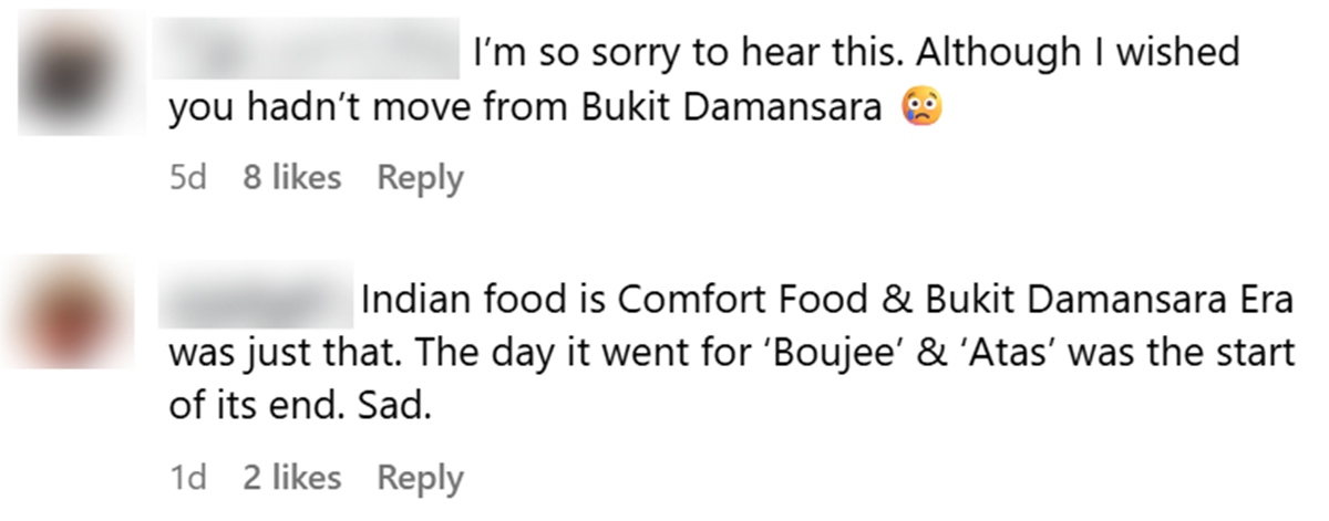 FLOUR Restaurant - Comment 2