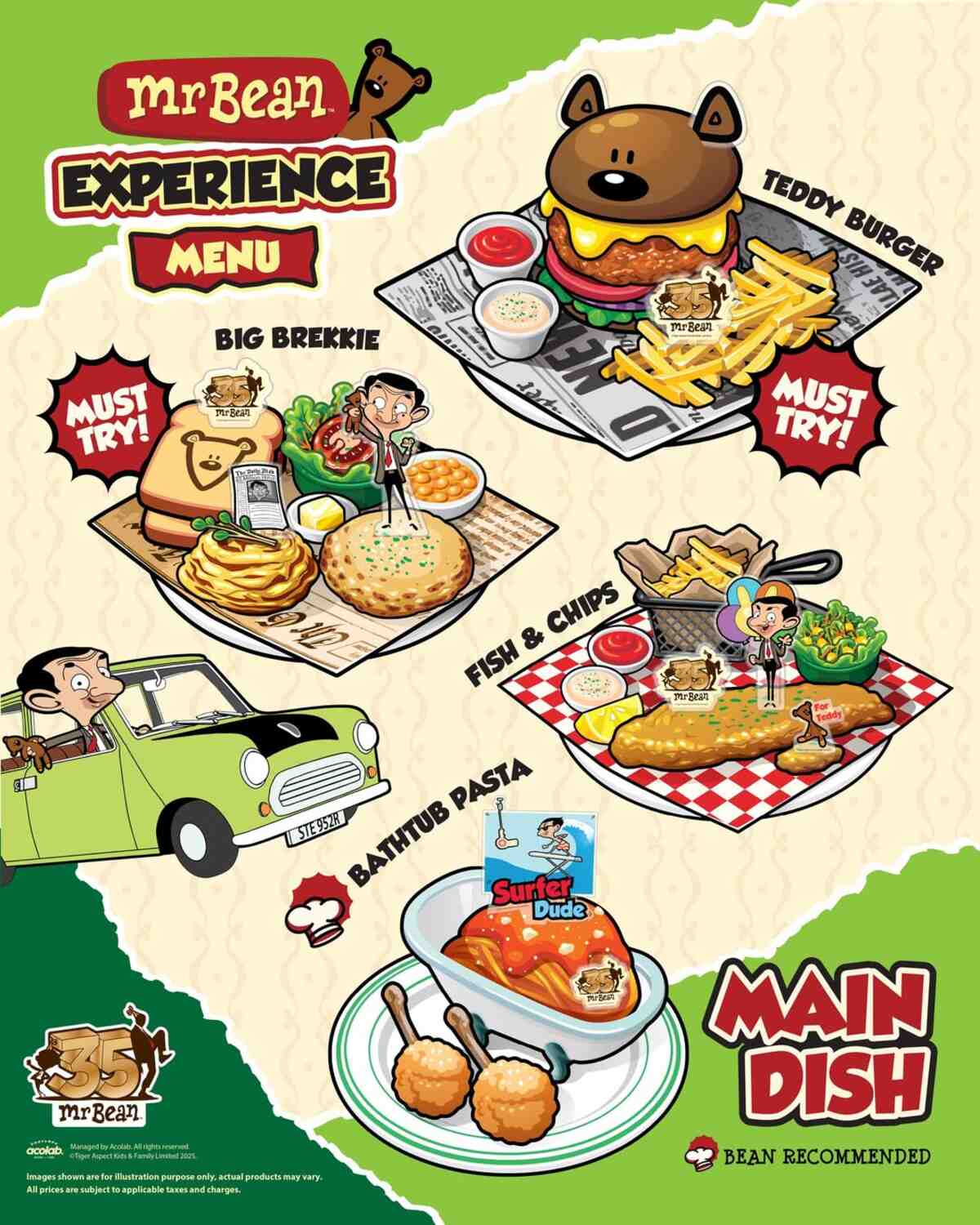 Mr Bean Cafe - Food