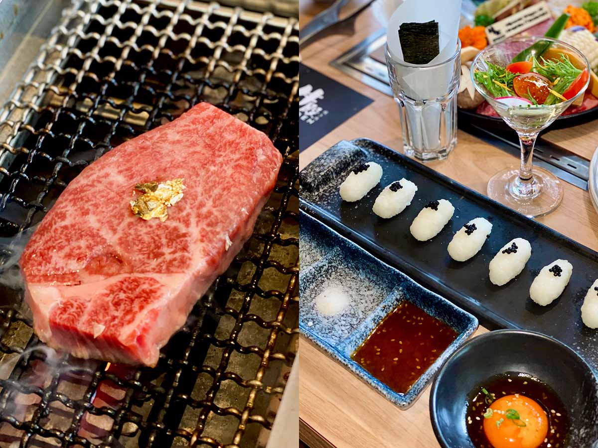 Gyuden Yakiniku - Tenderloin & sushi rice