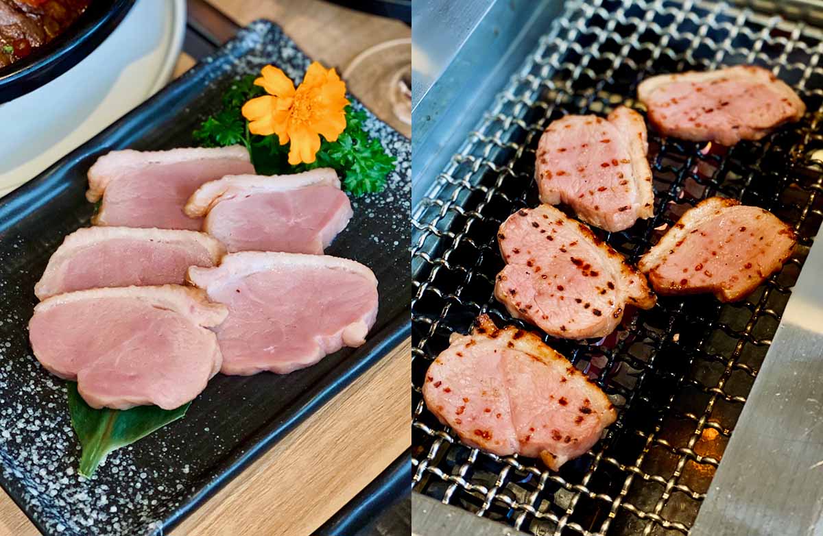 Gyuden Yakiniku - Smoked duck