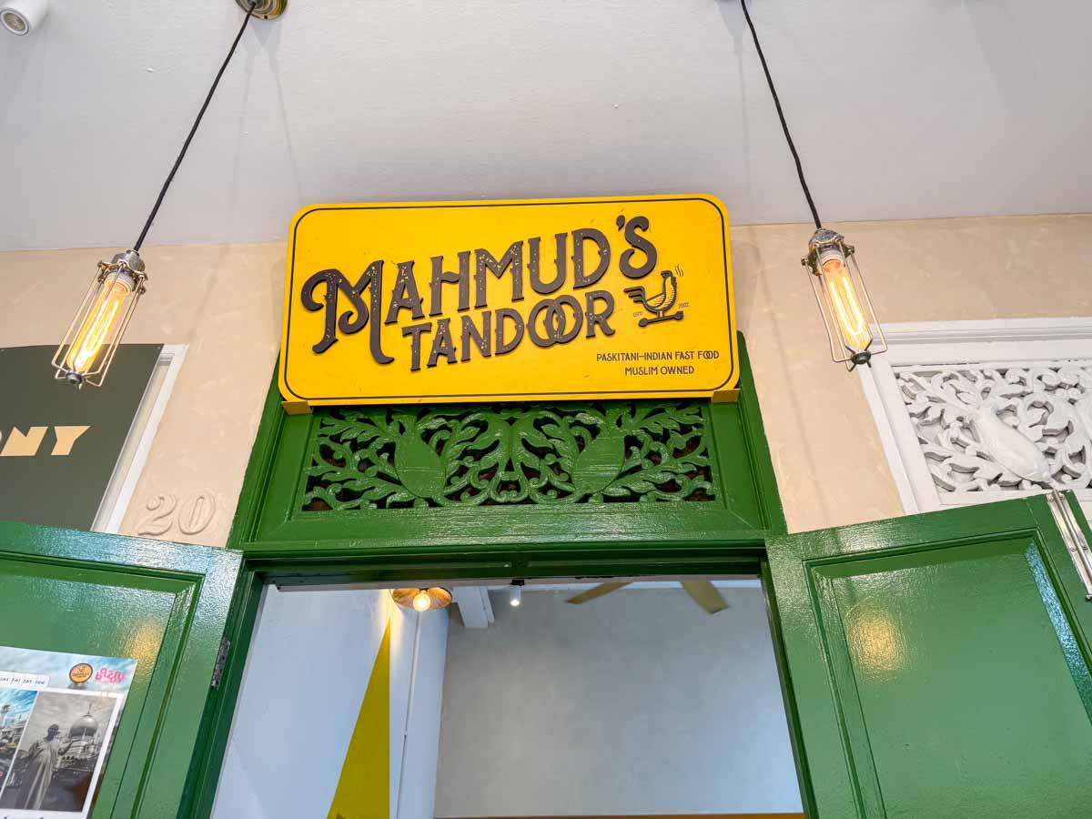 haji lane food guide - mahmud's tandoor