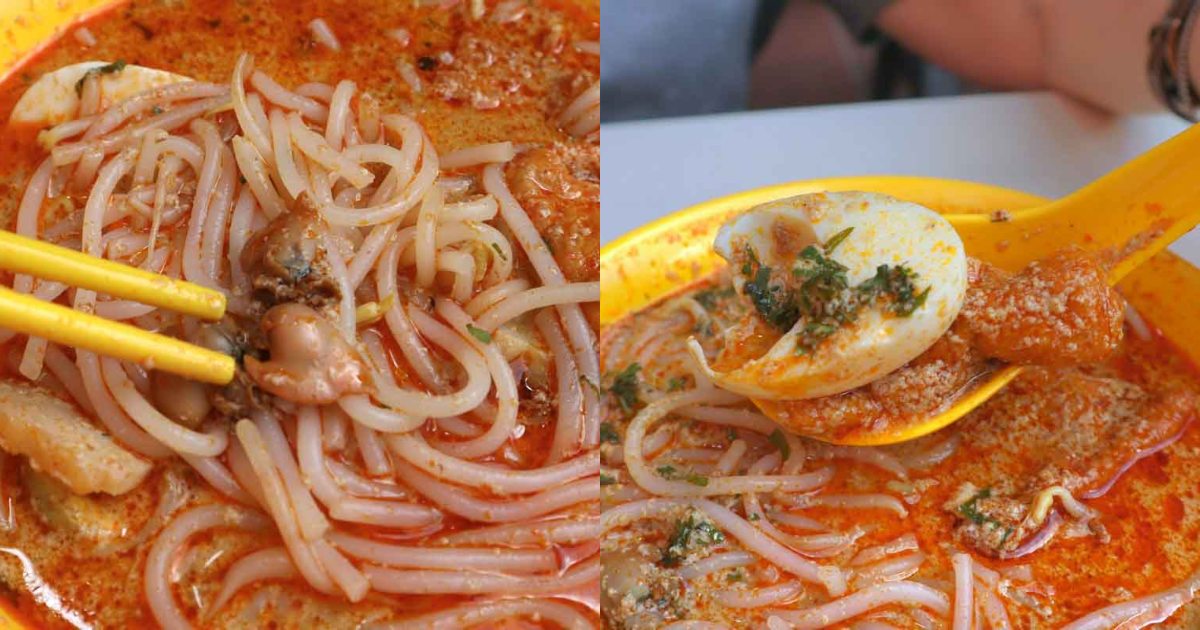 no name prawn mee - laksa ingredients