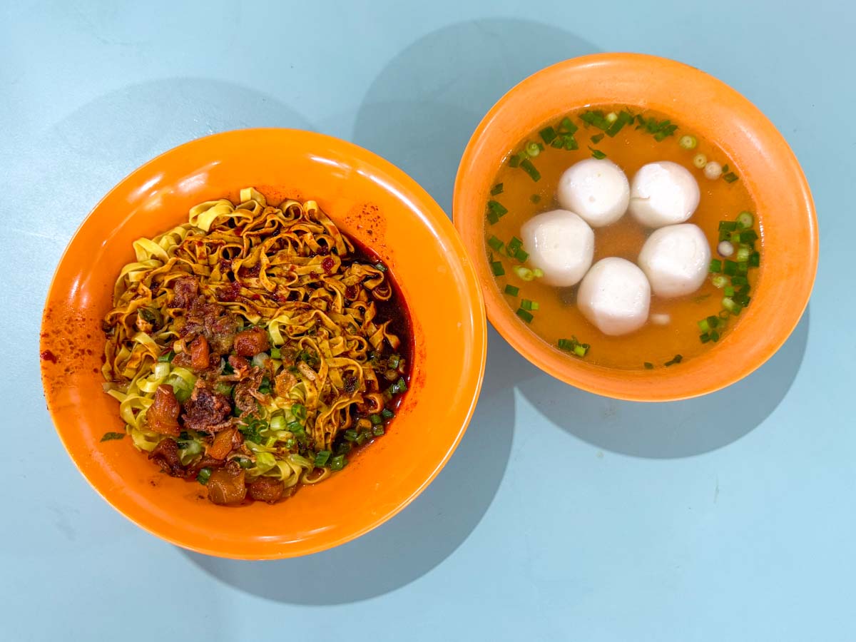 mei ling fishball noodle showdown - xin lu overview