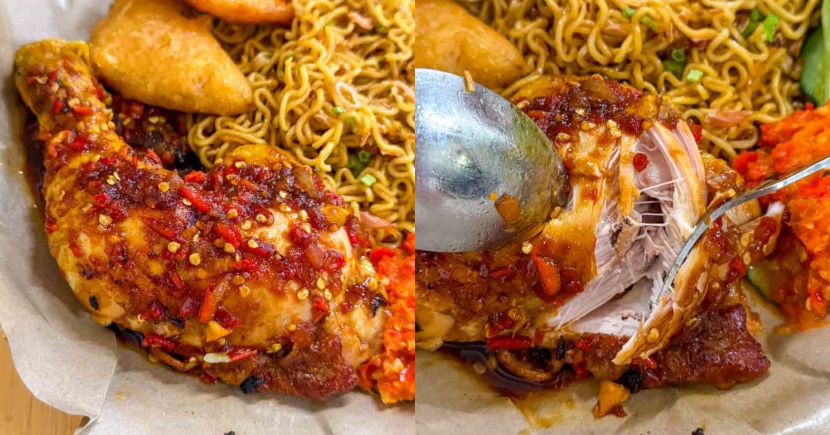 palapa indonesian fast food - ayam bakar