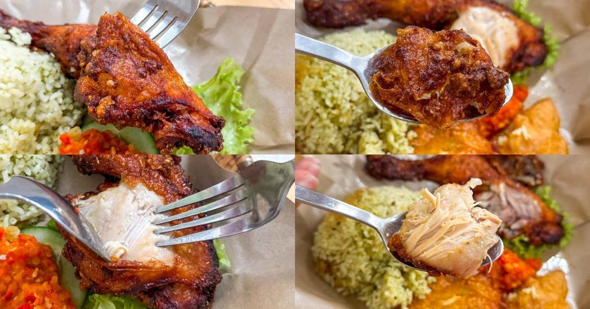 palapa indonesian fast food - coriander fried chicken