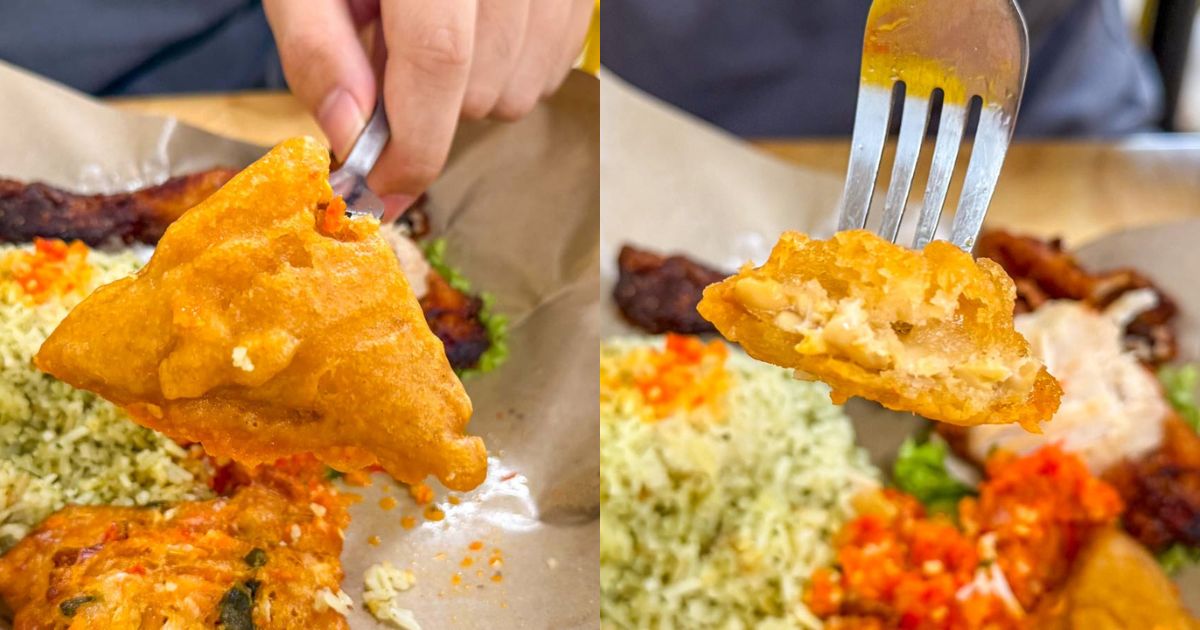 palapa indonesian fast food - fried tempeh