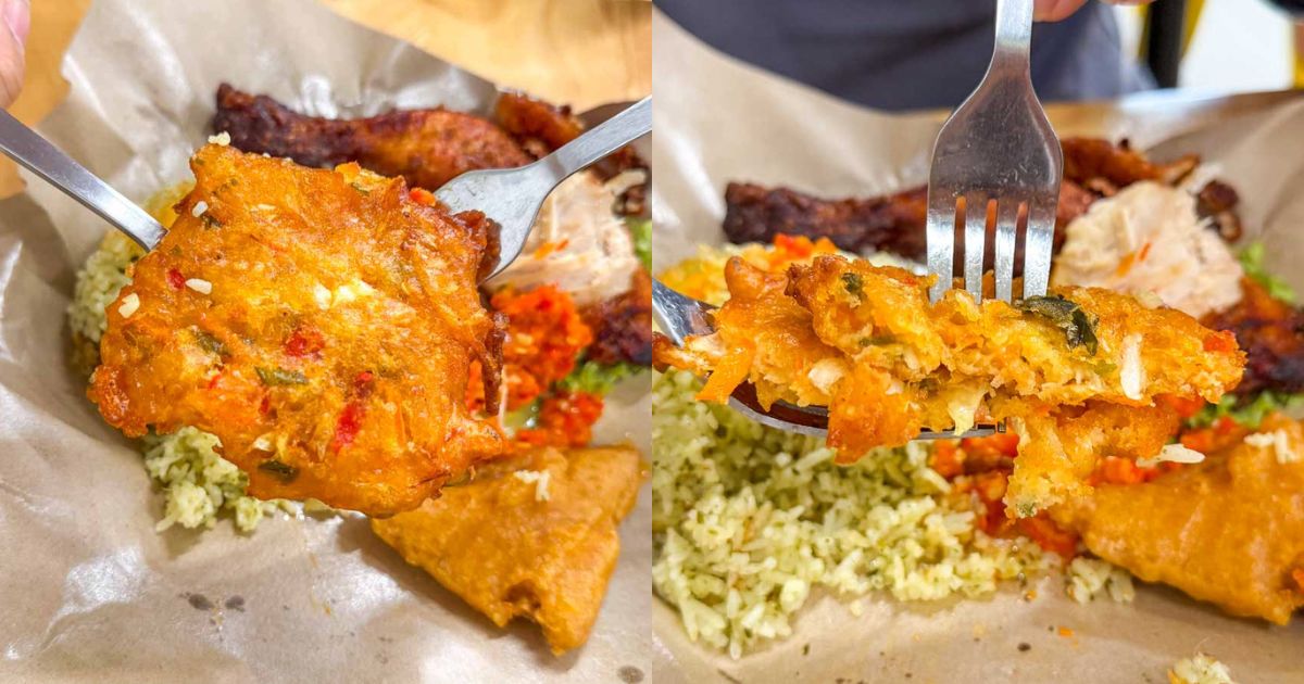 palapa indonesian fast food - veggie fritter