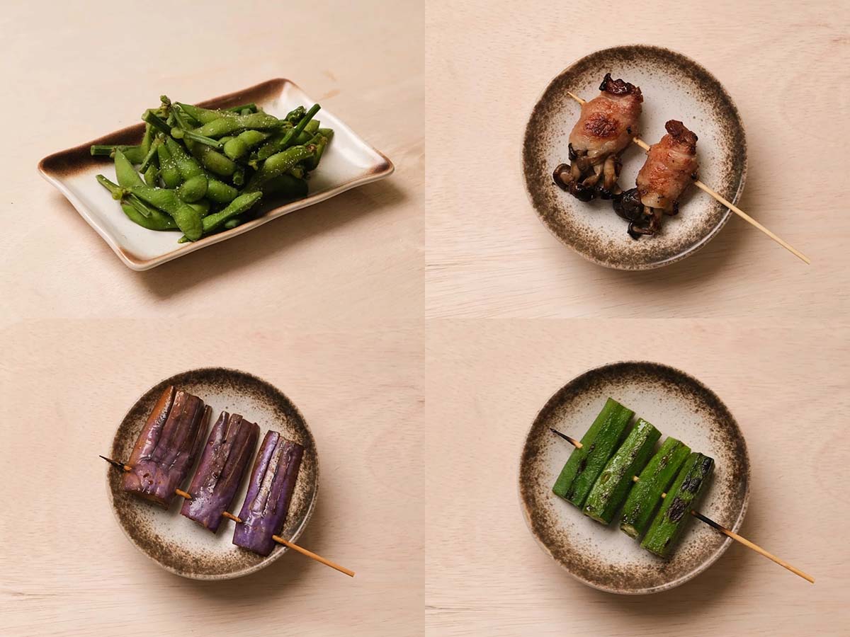 Raijin Ramen - Edamame & yakitori