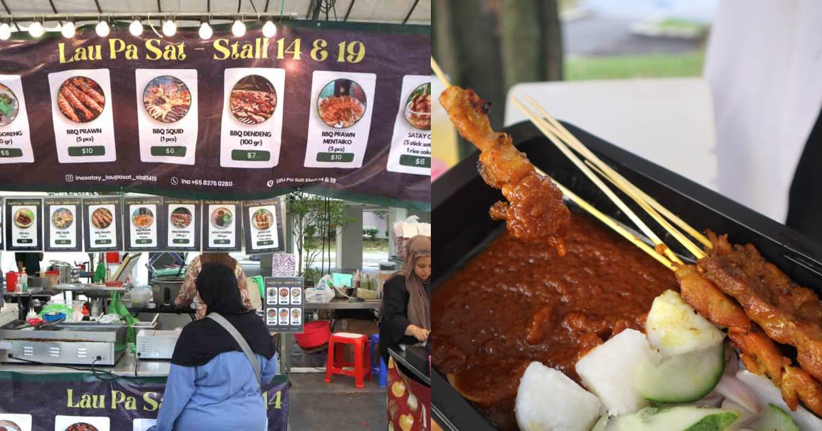 pasir ris pasar malam - satay