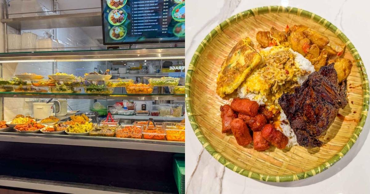 sinfoodie clarke quay - nasi padang