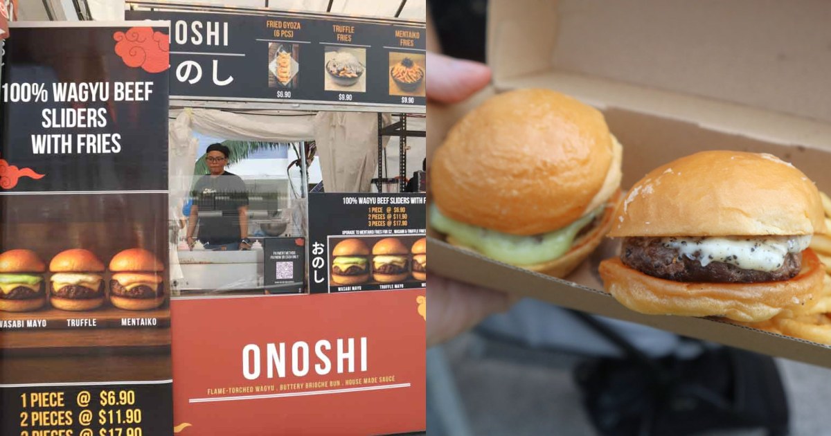 pasir ris pasar malam - burger