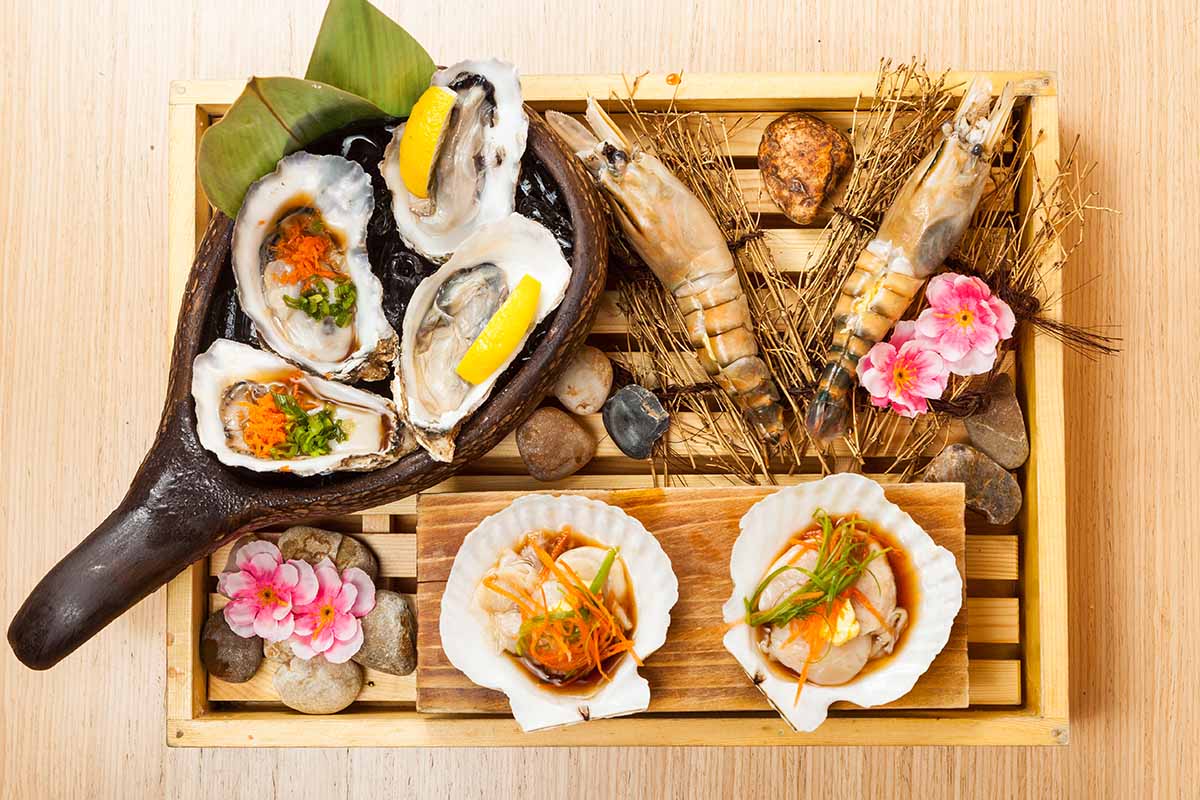 Wagasa Yakiniku - Seafood platter