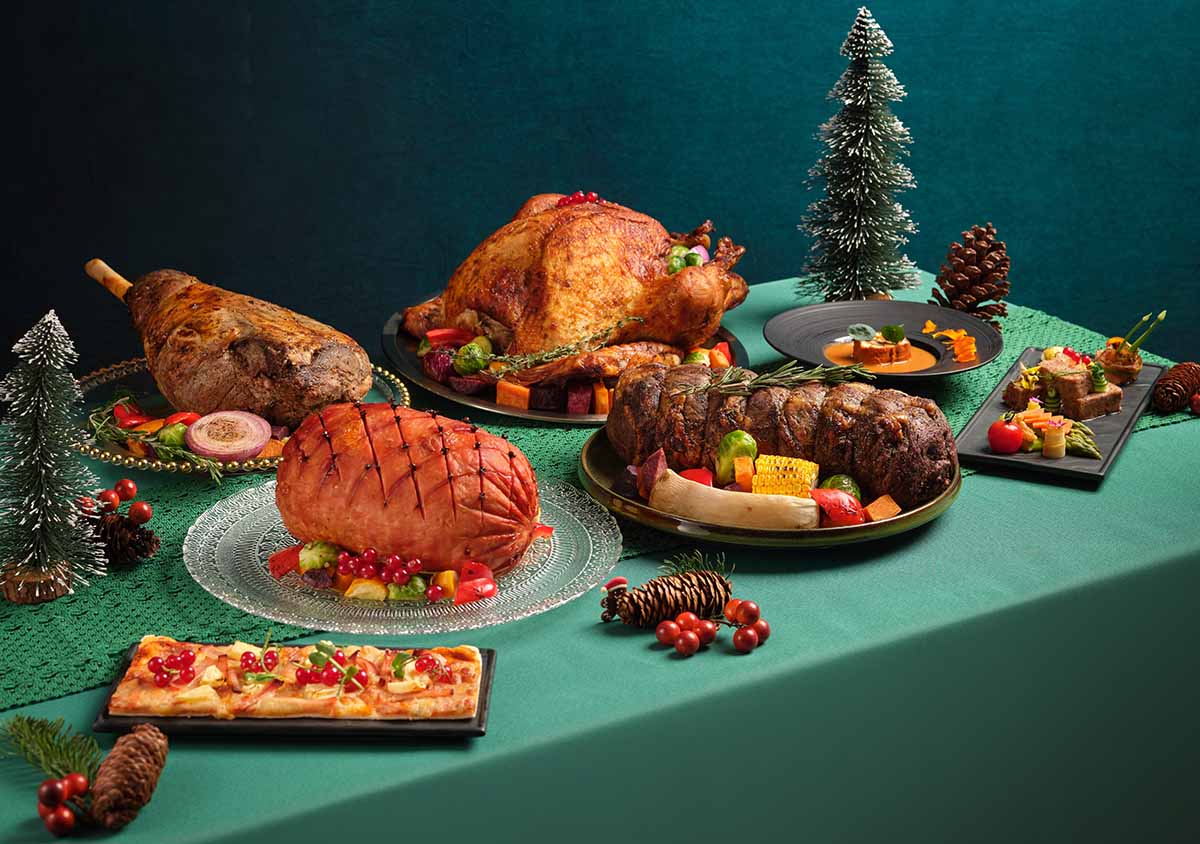best restaurants Christmas - Grand Copthorne meats