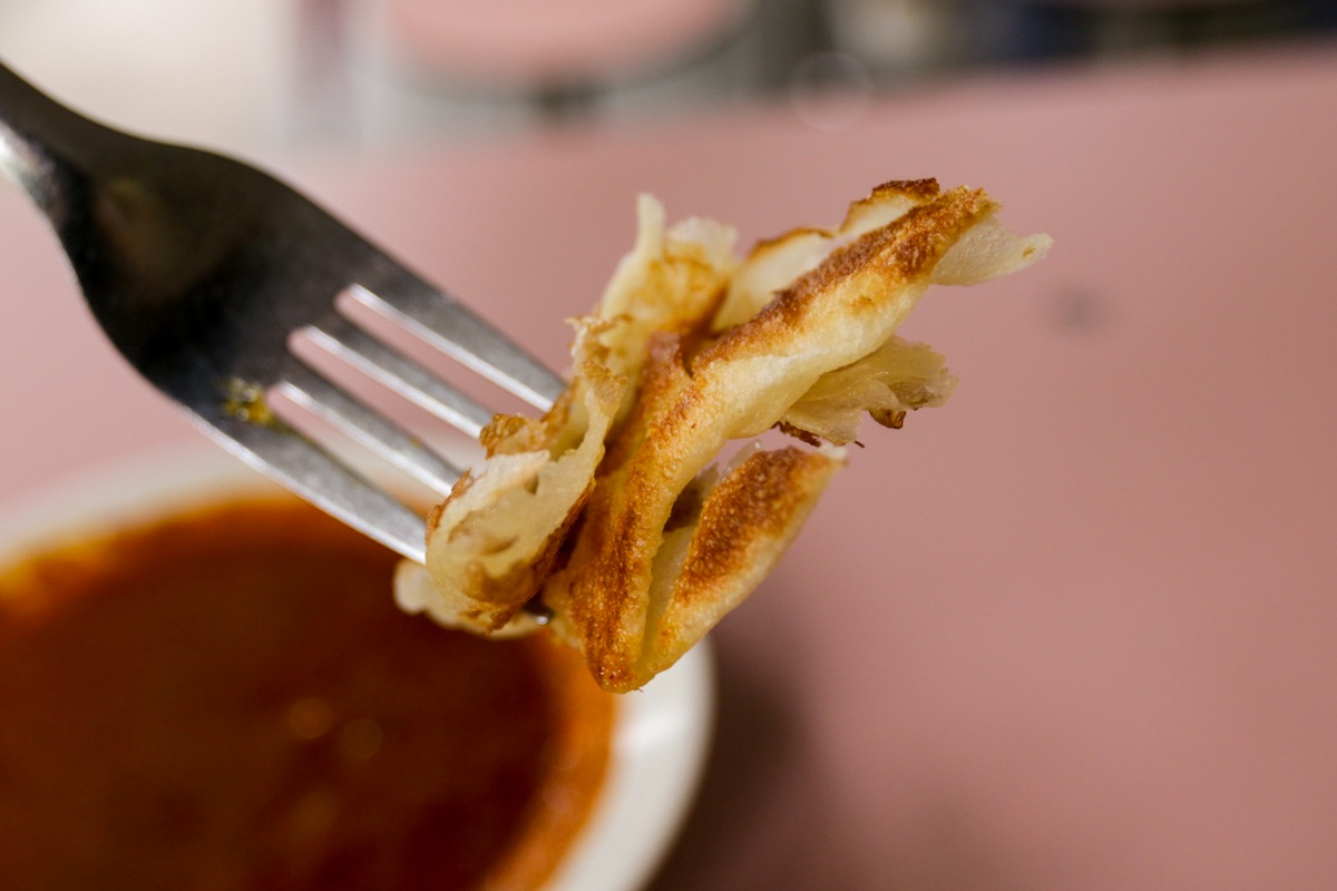 Aminah's Prata - plain prata up close