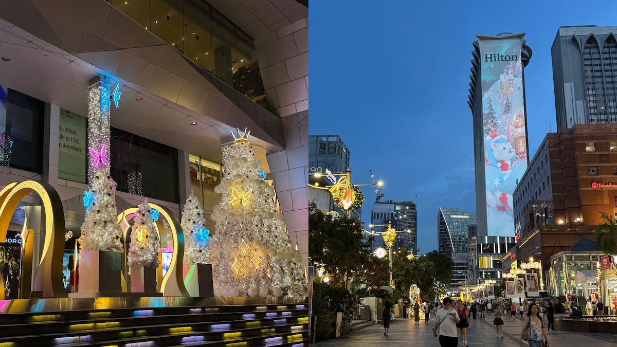 Christmas Market Orchard Road - Christmas lights