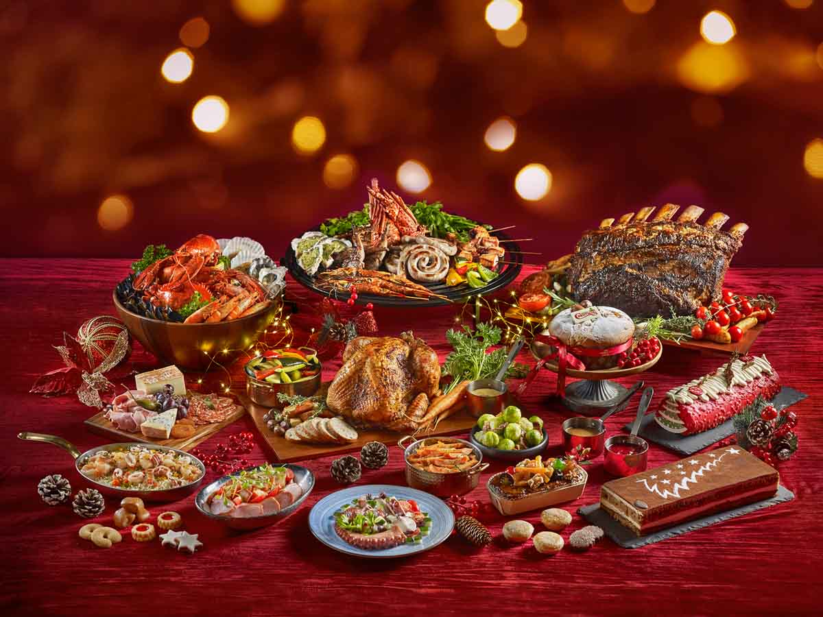 best restaurants Christmas - Allora spread