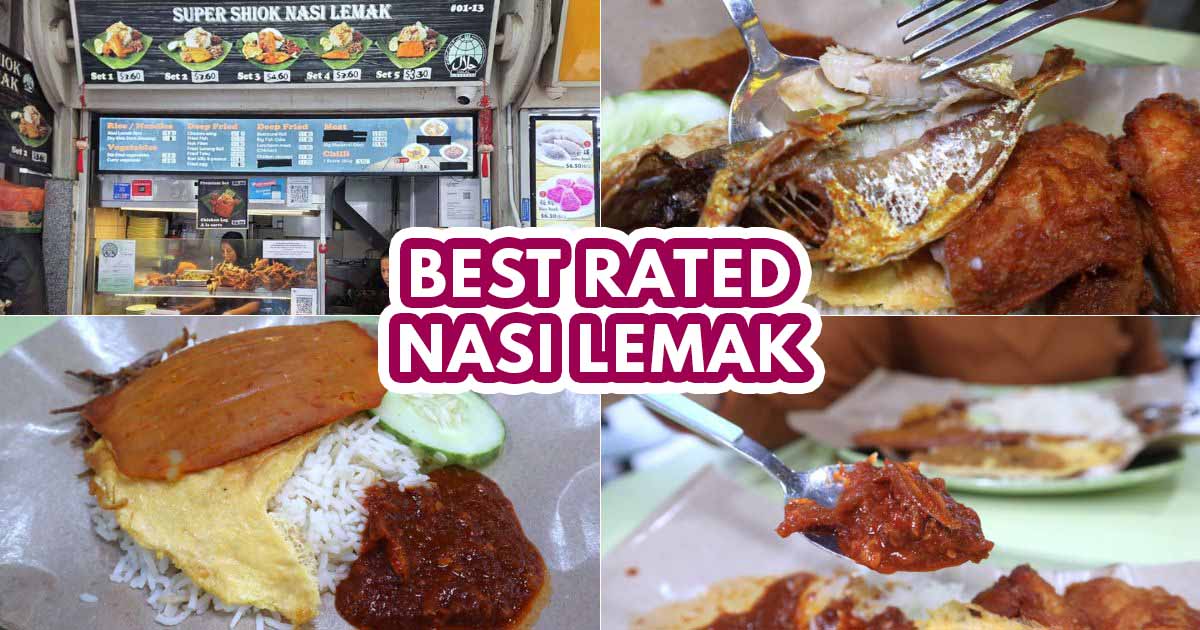 best rated nasi lemak - FEATURED IMAGE